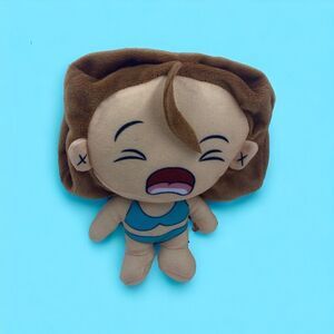 Universal Studios 7" Jaws Shark Chrissie Watkins Screaming Swimmer Plush